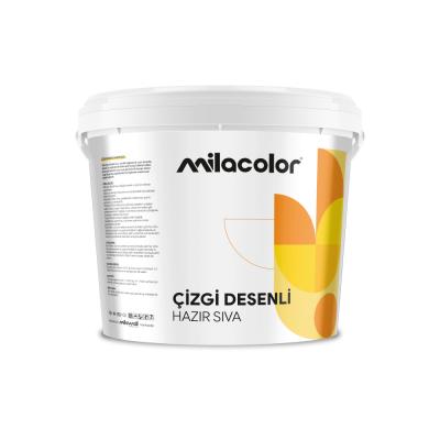 Çizgi Desenli Hazır Renkli Sıva 2.5 kg